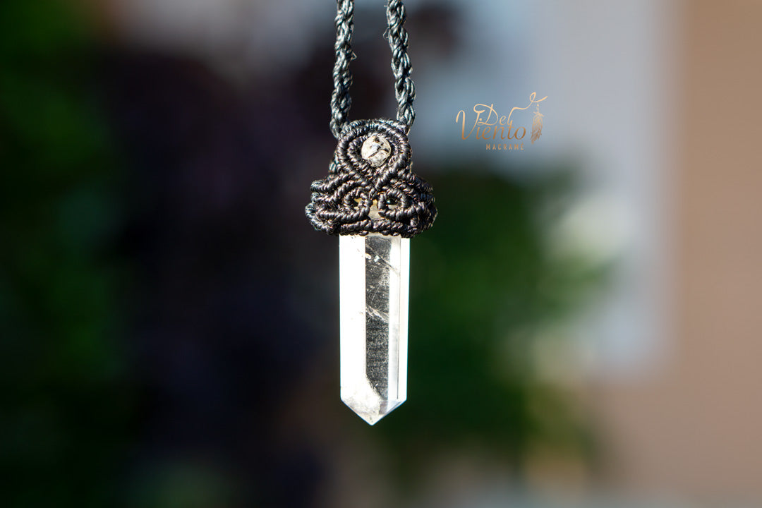 Punta Cuarzo Cristal & Black star Unisex