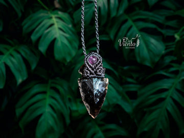 Punta de flecha de Obsidiana negra "mini"