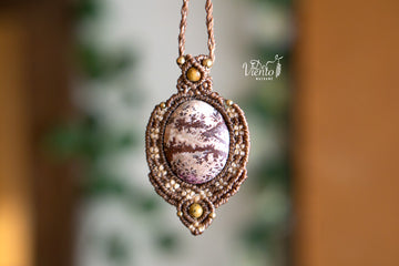 Collar con Jaspe dendrita