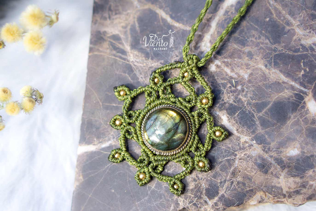 Mandala ATMAN con Labradorita