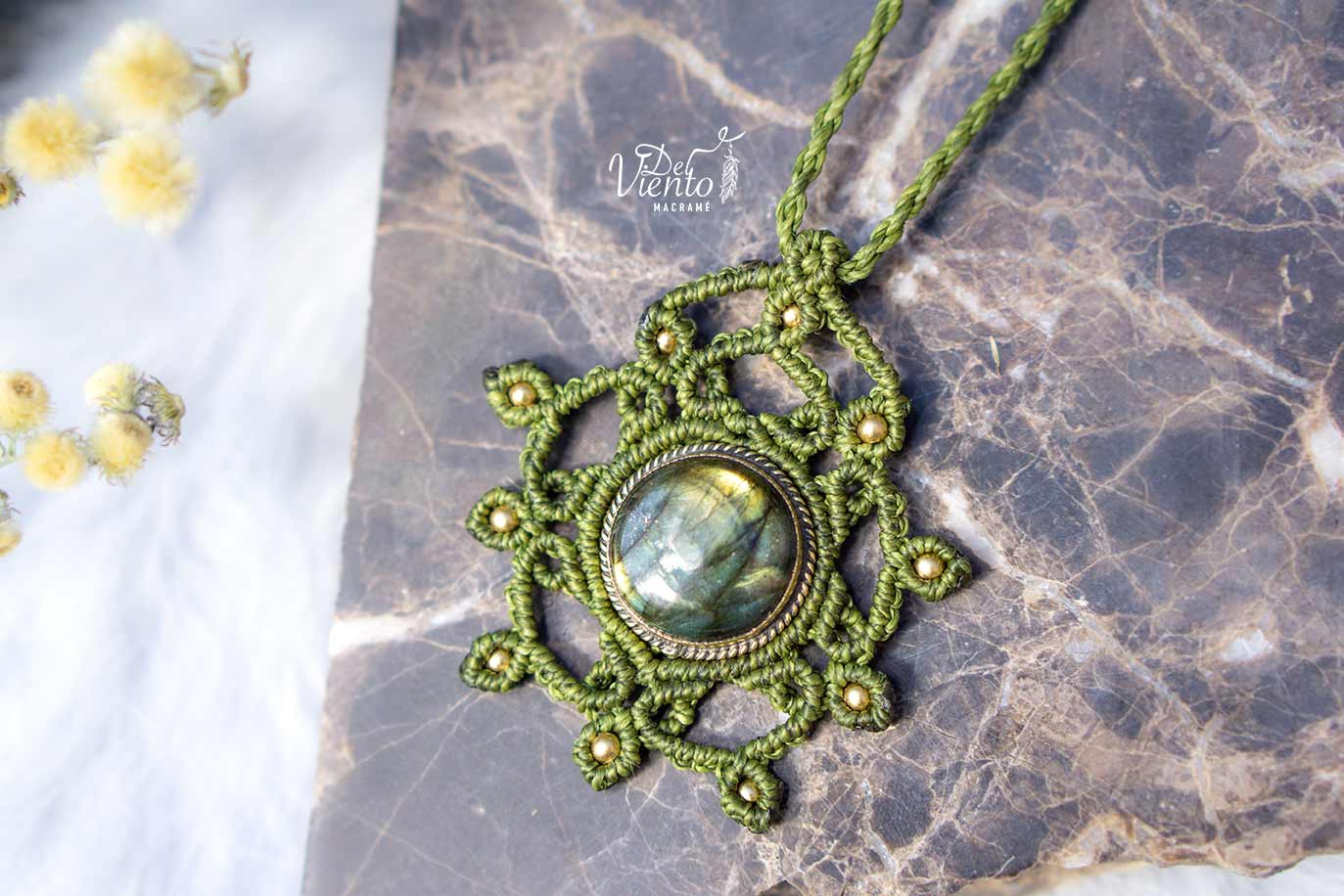 Mandala ATMAN con Labradorita