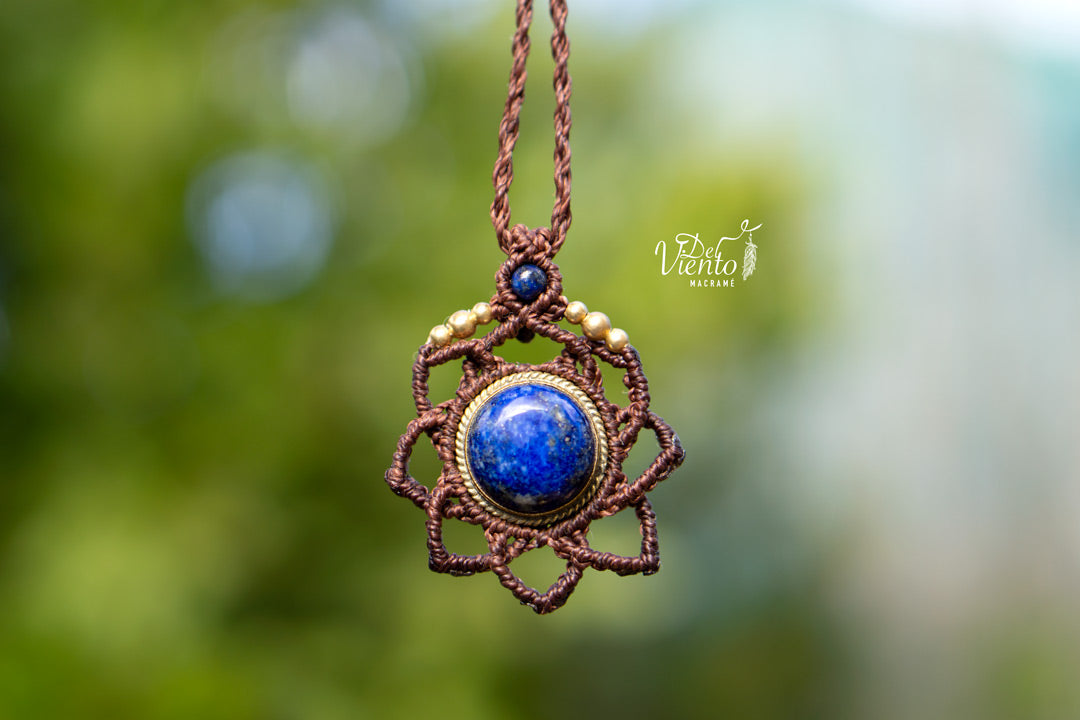 Mandala SUKHA "mediano" con Lapislázuli