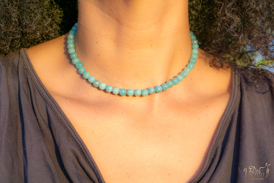 Collar de AMAZONITA Origen