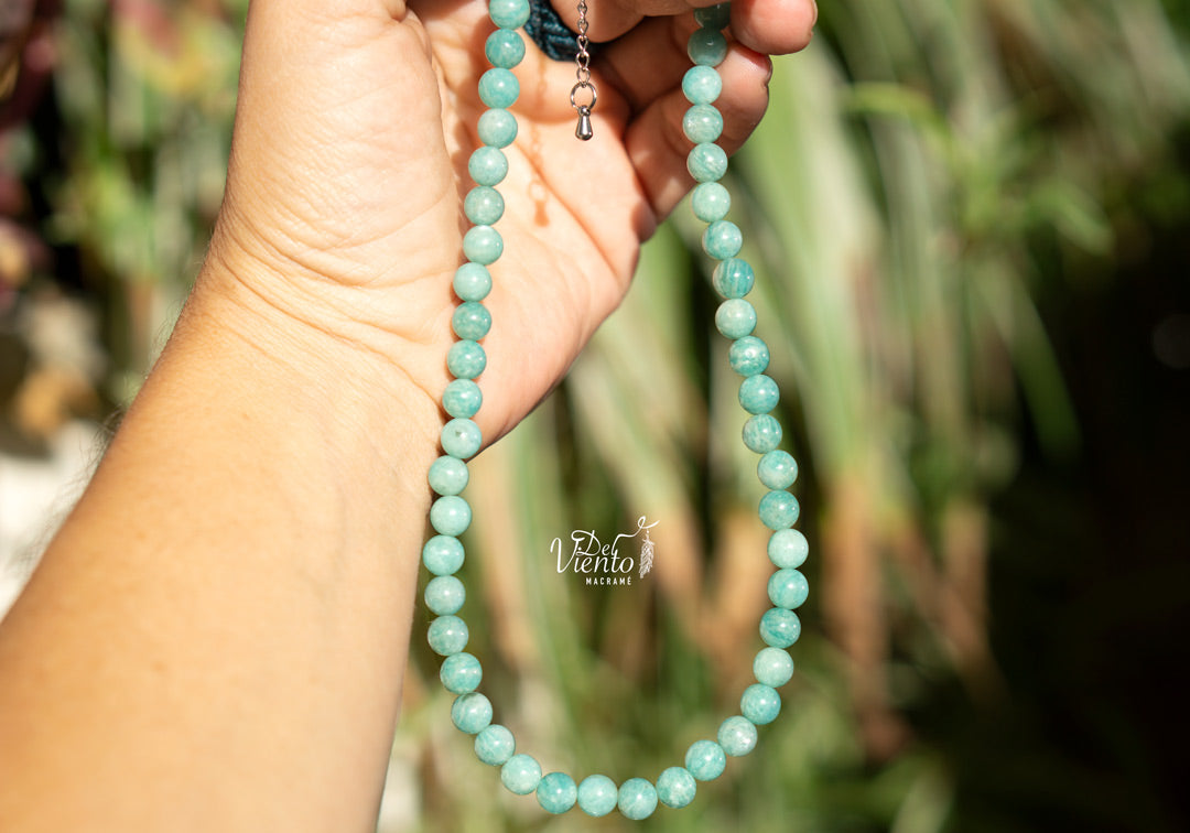 Collar de AMAZONITA Origen