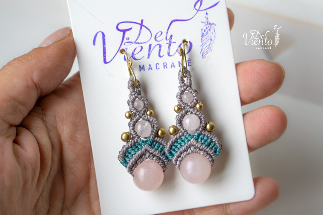 Pendientes BOHO | Tu eliges color y mineral