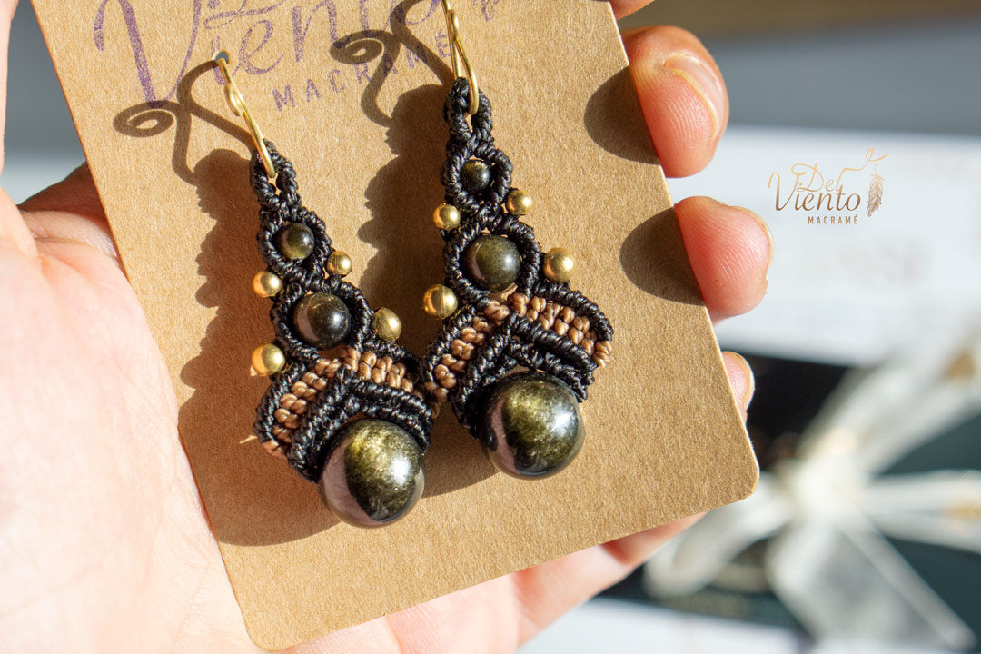 Pendientes BOHO | Tu eliges color y mineral