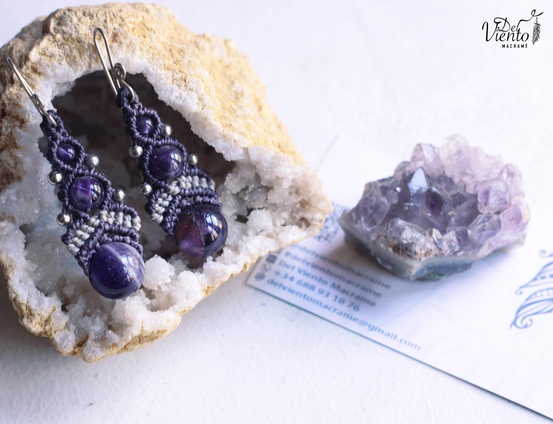 Pendientes BOHO | Tu eliges color y mineral