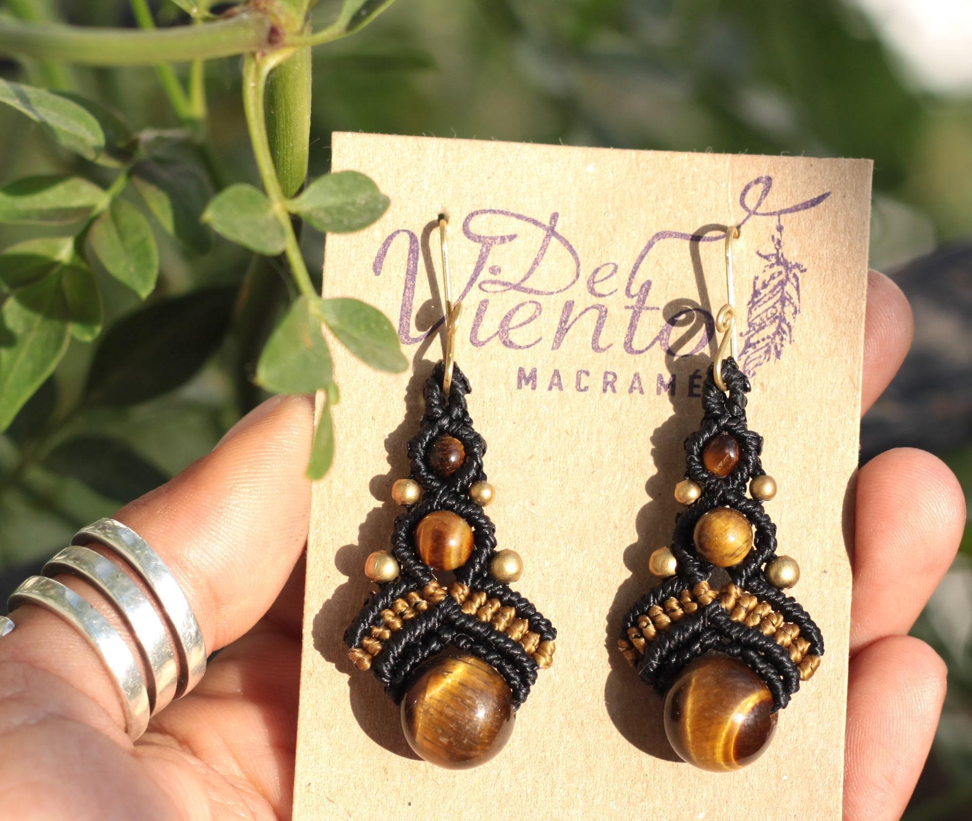 Pendientes BOHO | Tu eliges color y mineral