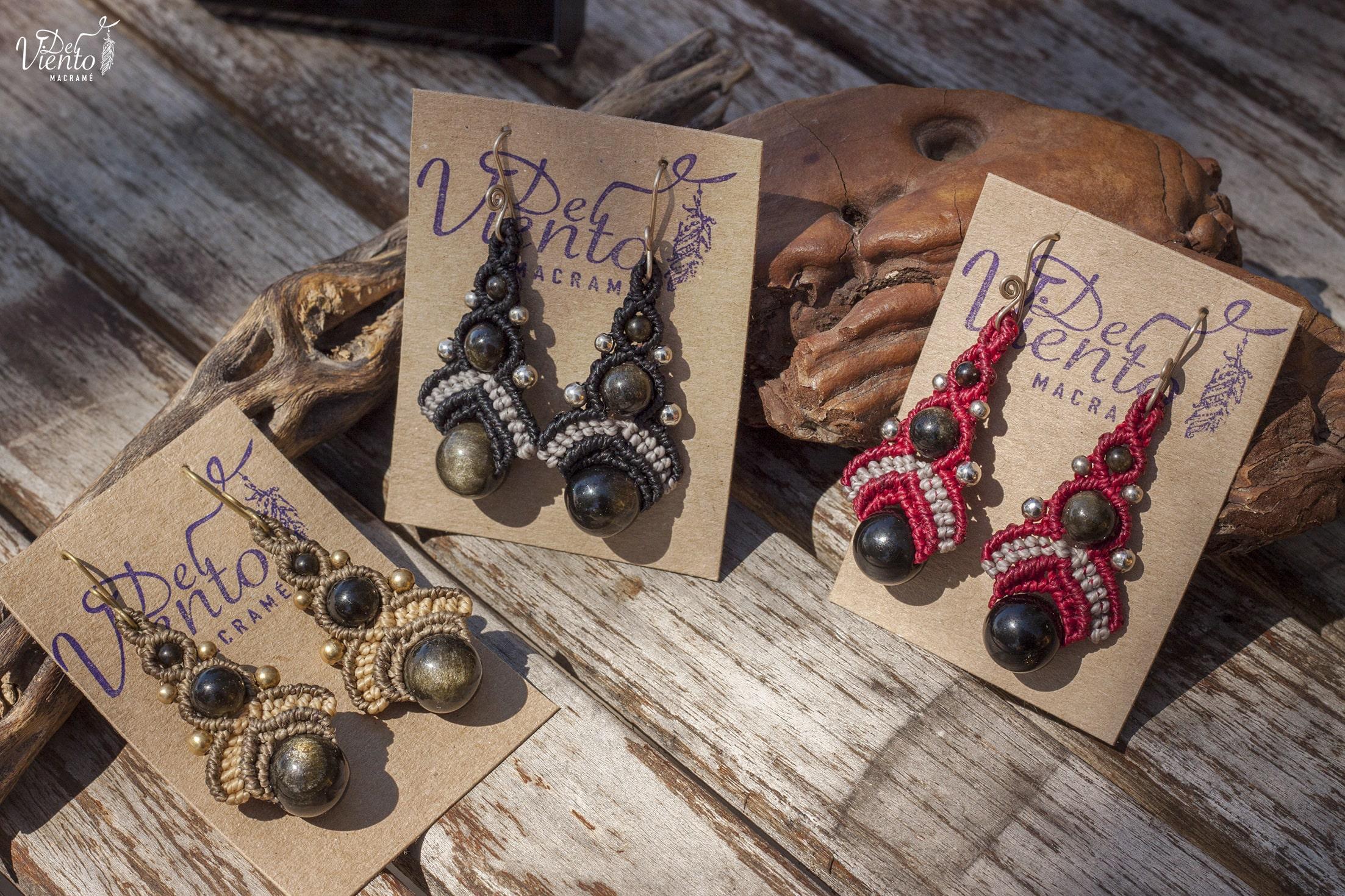Pendientes BOHO | Tu eliges color y mineral