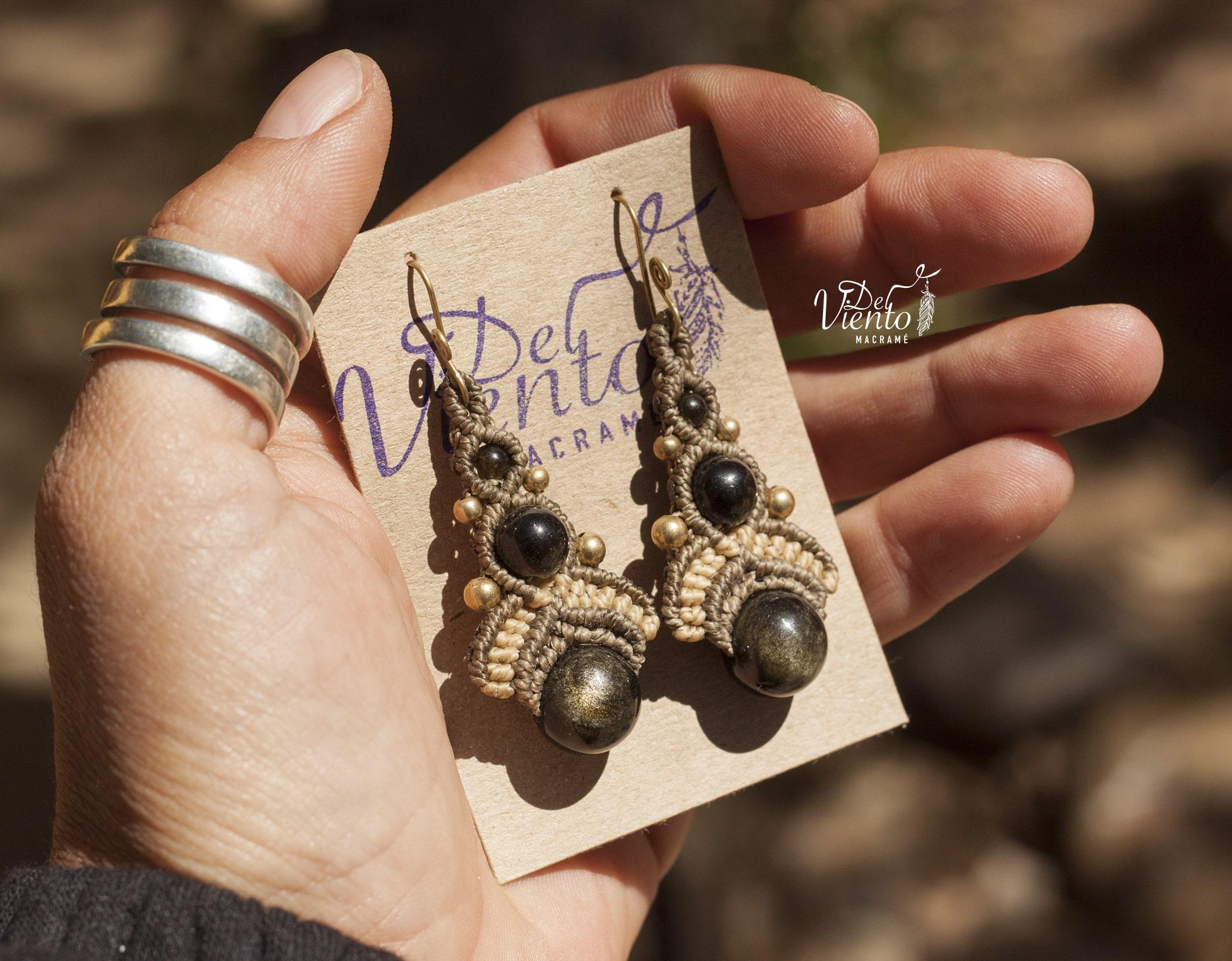 Pendientes BOHO | Tu eliges color y mineral