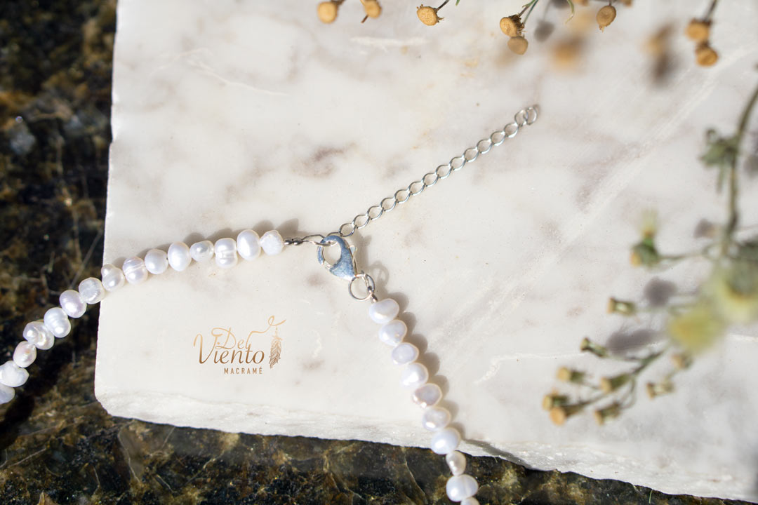 Collar de PERLAS & Plata Origen