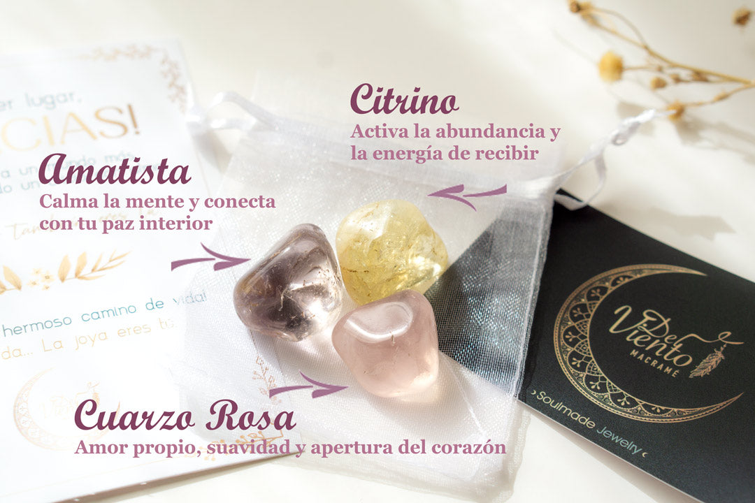 Kit energético "Mis mejores deseos" Amor, Paz y Abundancia