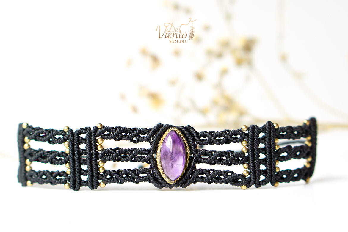 Pulsera ATENEA con Amatista