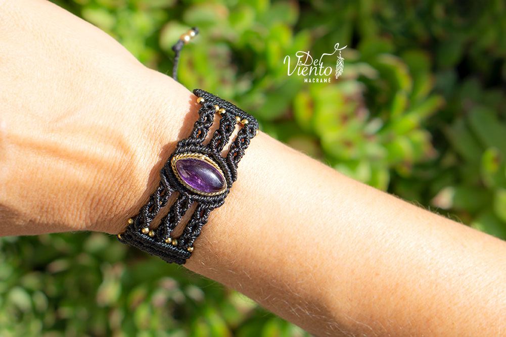 Pulsera ATENEA con Amatista
