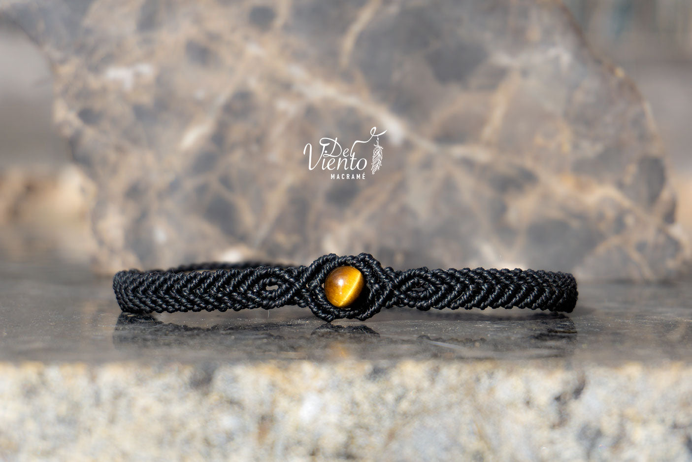Pulsera de macramé MERCURIO Unisex