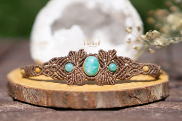 Pulsera AMAZONIA con Amazonita