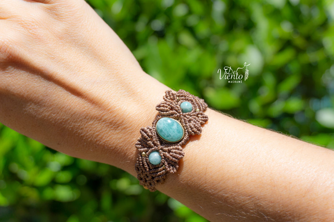 Pulsera AMAZONIA con Amazonita