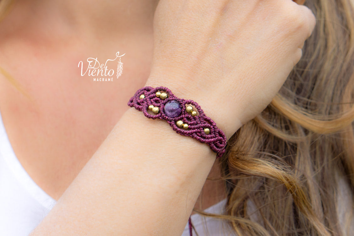 Pulseras "Bohemia" con minerales