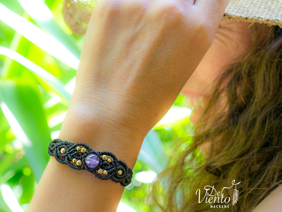 Pulseras "Bohemia" con minerales