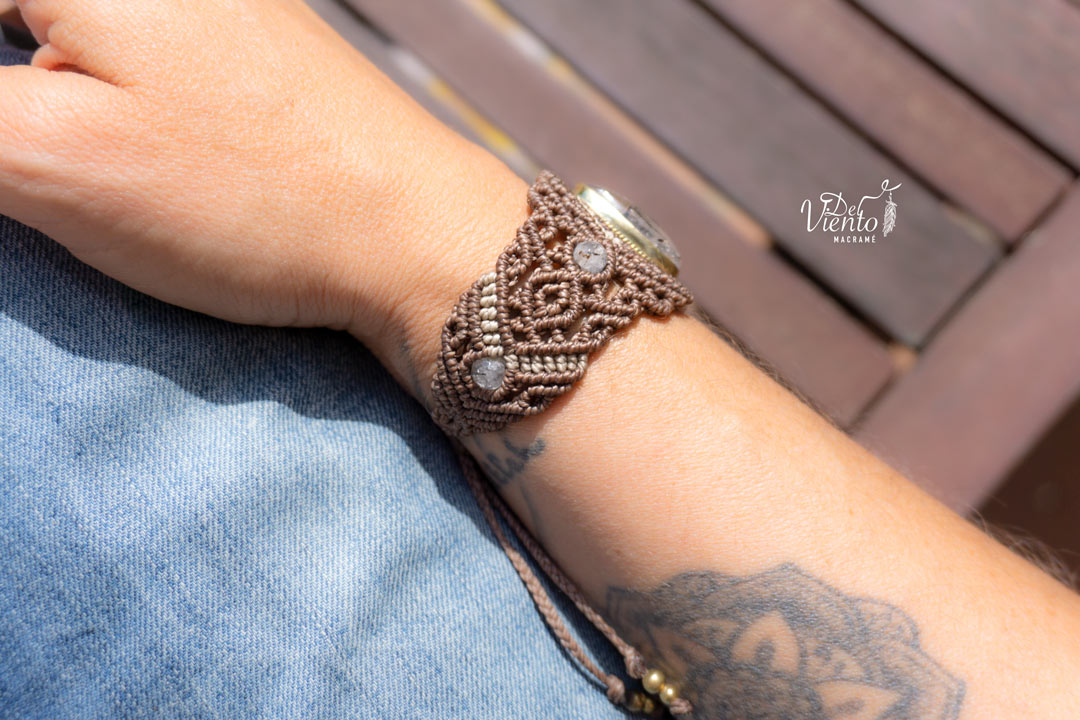 Pulsera con Cuarzo Turmalinado