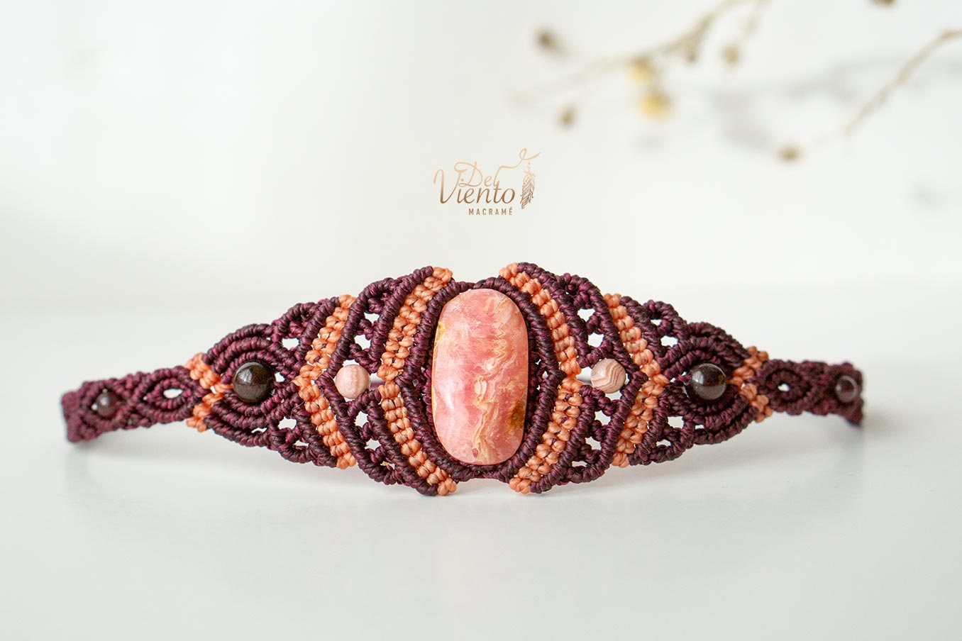 Pulsera con Rodocrosita