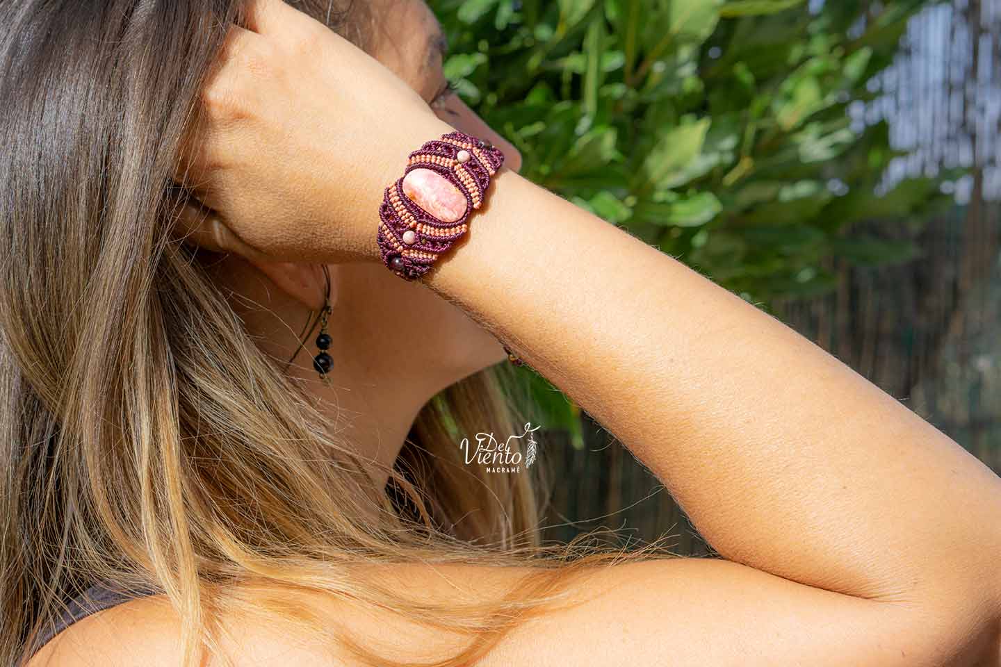 Pulsera con Rodocrosita