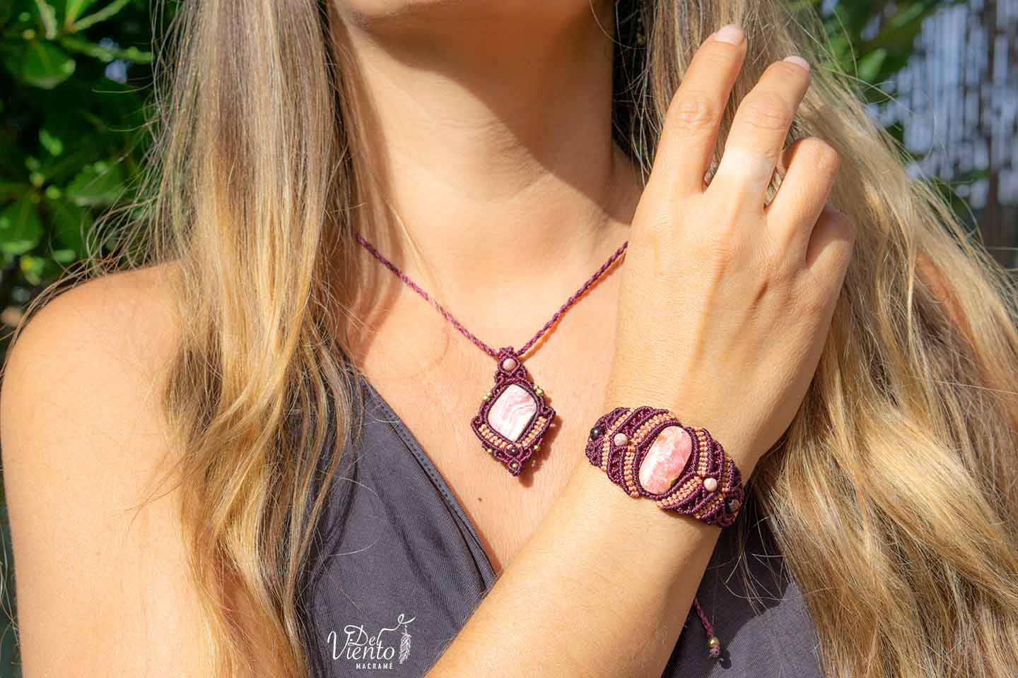 Pulsera con Rodocrosita
