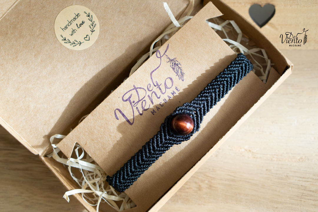 Pulsera de macramé URANO Unisex