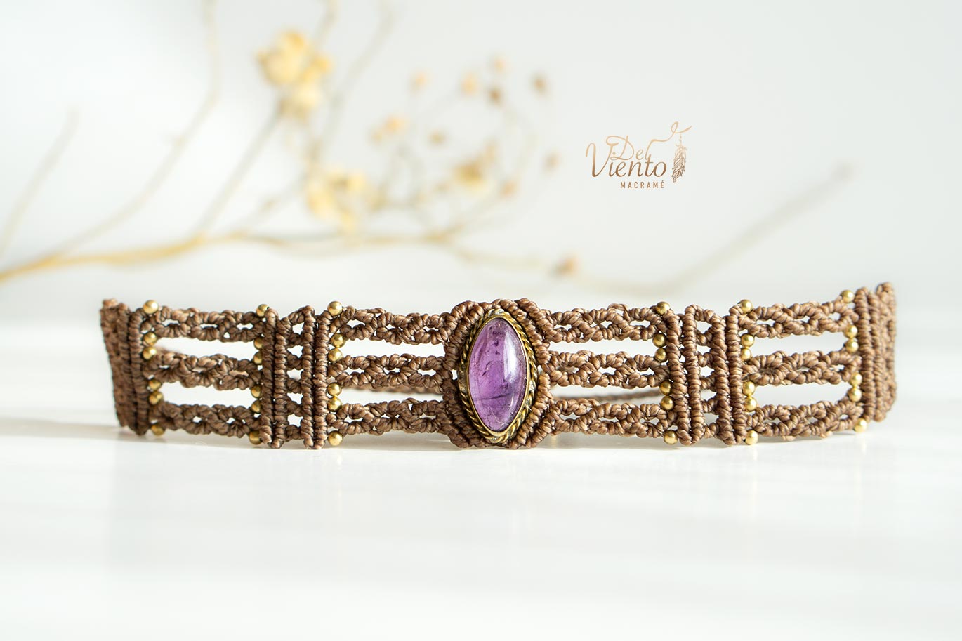Pulsera ATENEA con Amatista