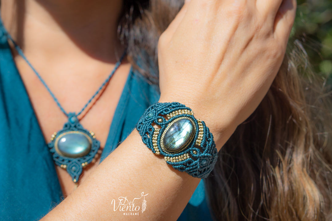 Pulsera con Labradorita