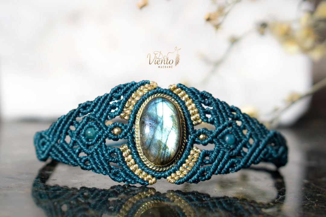 Pulsera con Labradorita