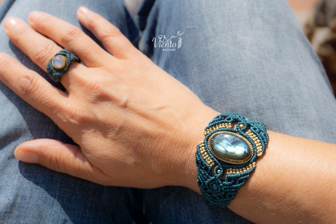 Pulsera con Labradorita