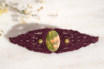Pulsera con Unakita