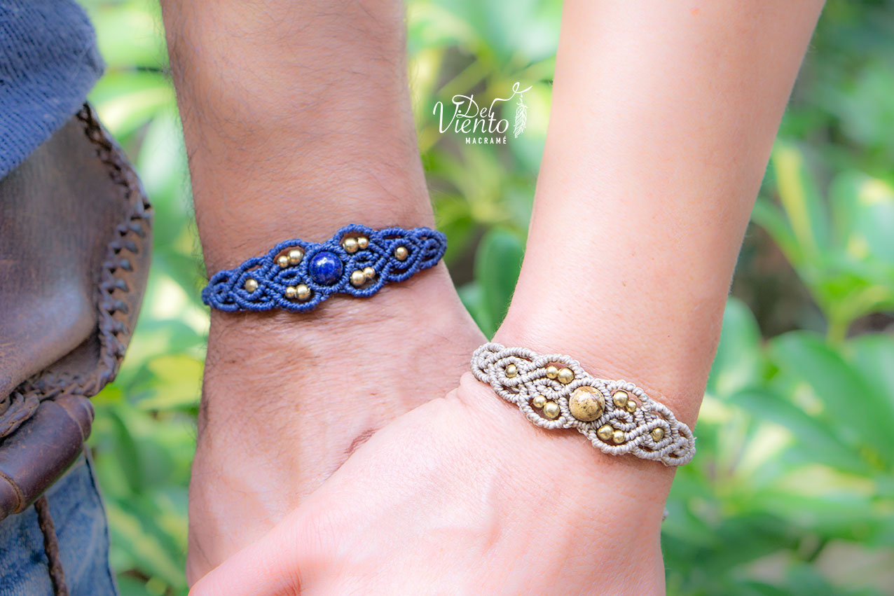 Pulseras "Bohemia" con minerales