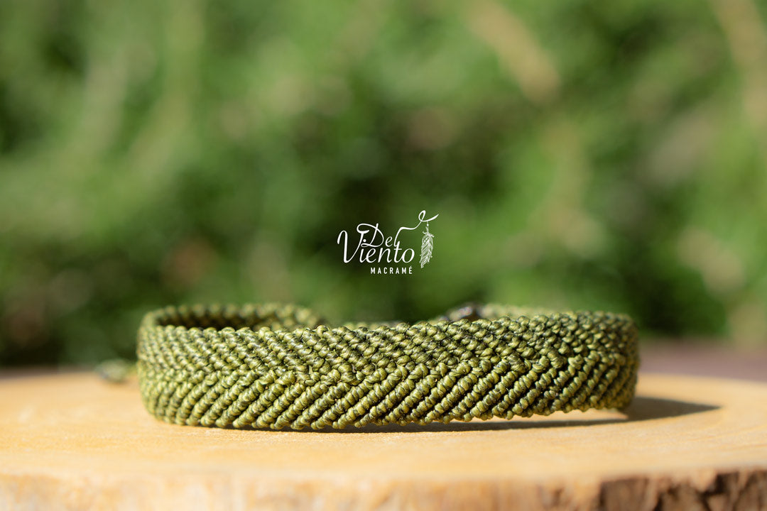 Pulseras de macramé SATURNO para Hombre