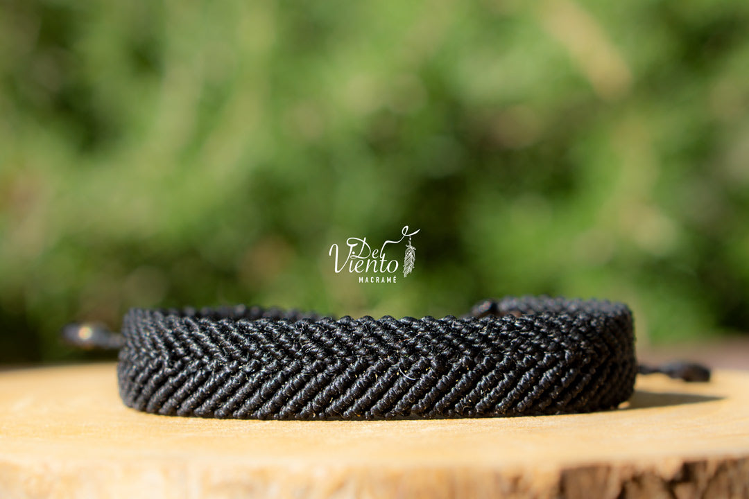 Pulseras de macramé SATURNO para Hombre