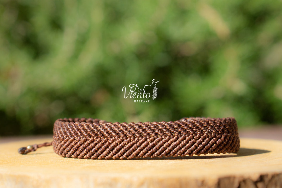 Pulseras de macramé SATURNO para Hombre