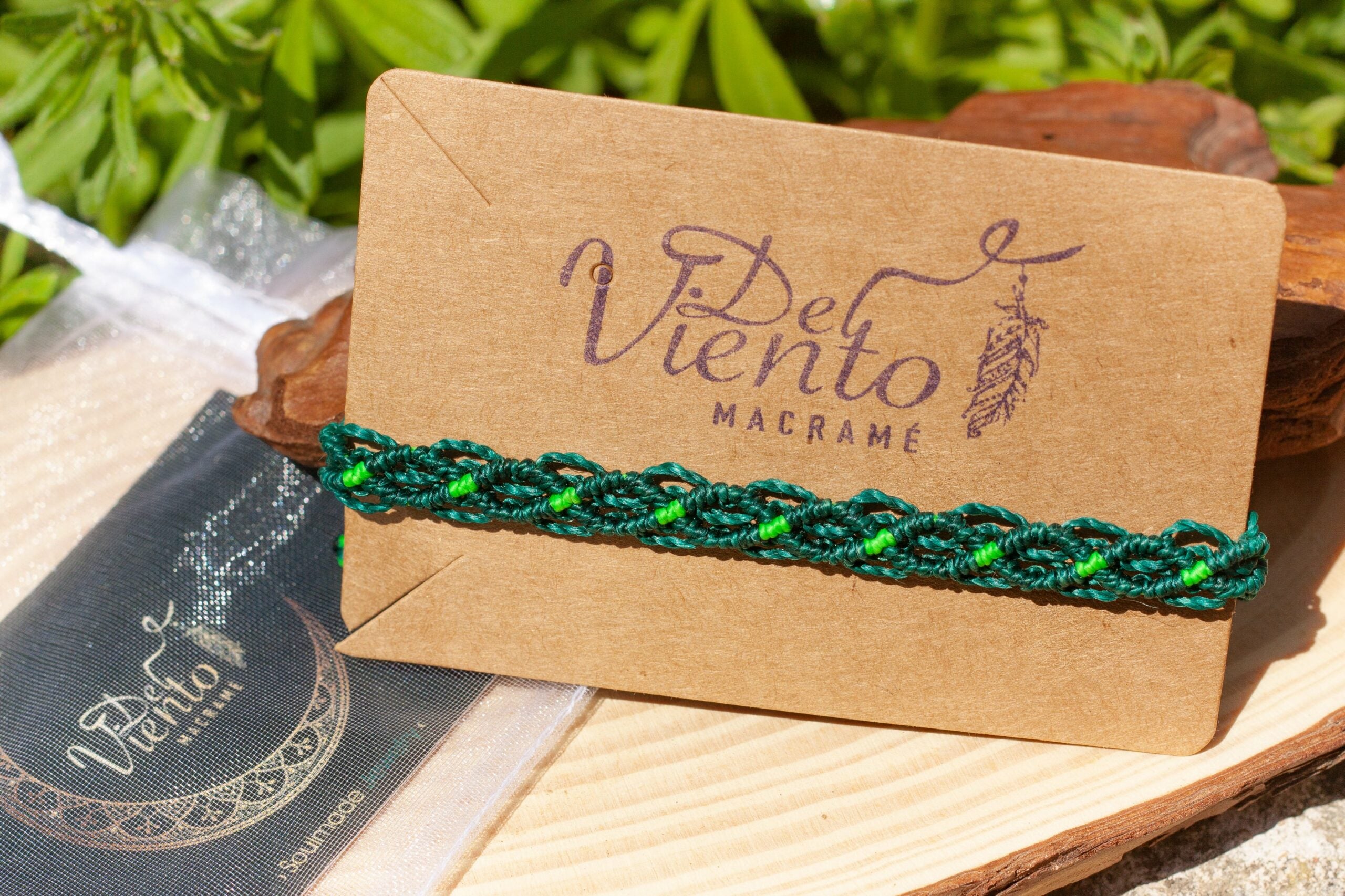 Pulseras de macrame Unisex