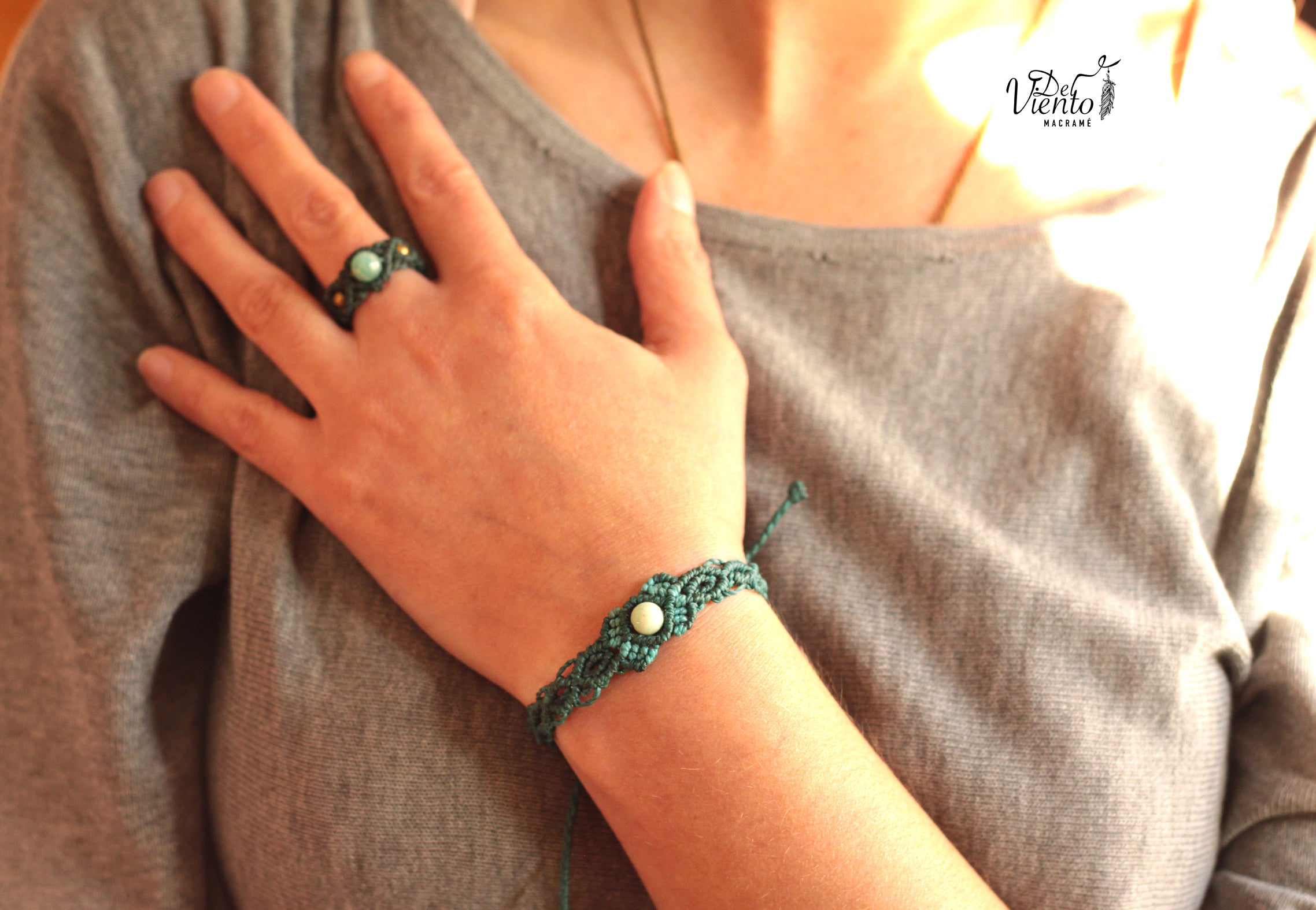 Pulseras "Bohito" con piedras naturales