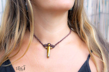 Collar con Ojo de tigre