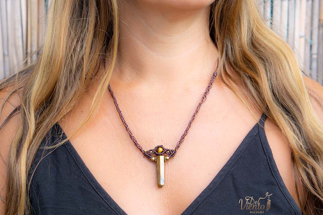 Collar con Ojo de tigre