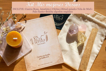 Kit energético "Mis mejores deseos" Amor, Paz y Abundancia