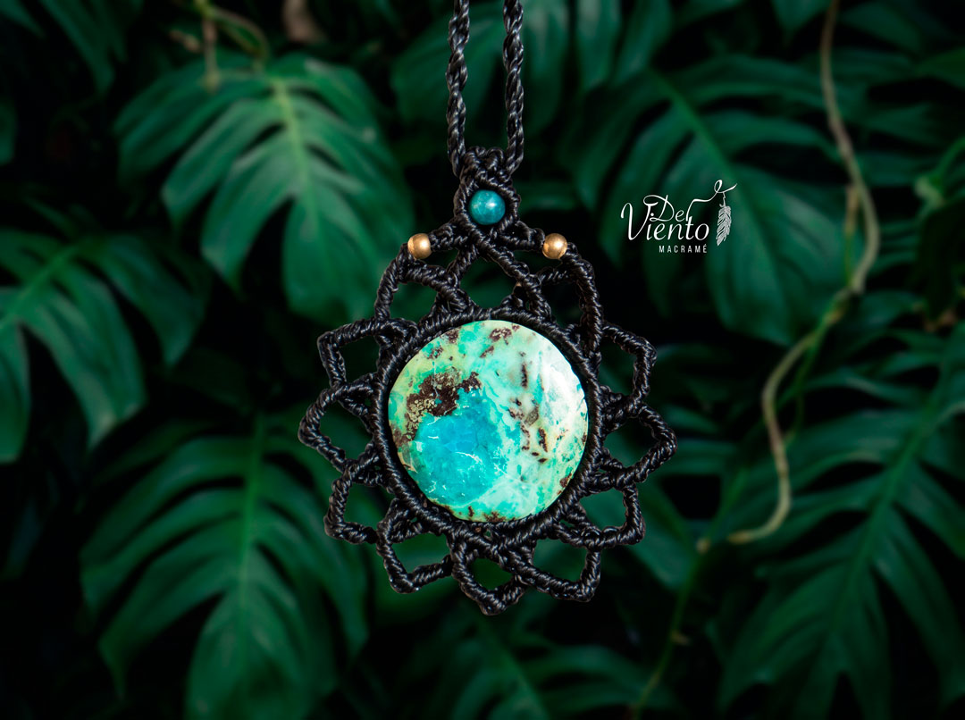 Mandala SUKHA con Crisocola