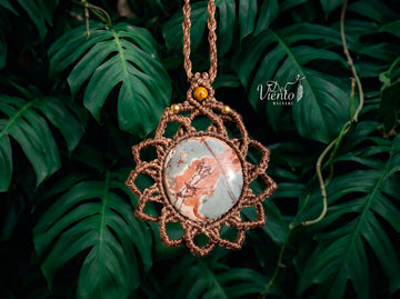 Mandala SUKHA con Jaspe dendrita