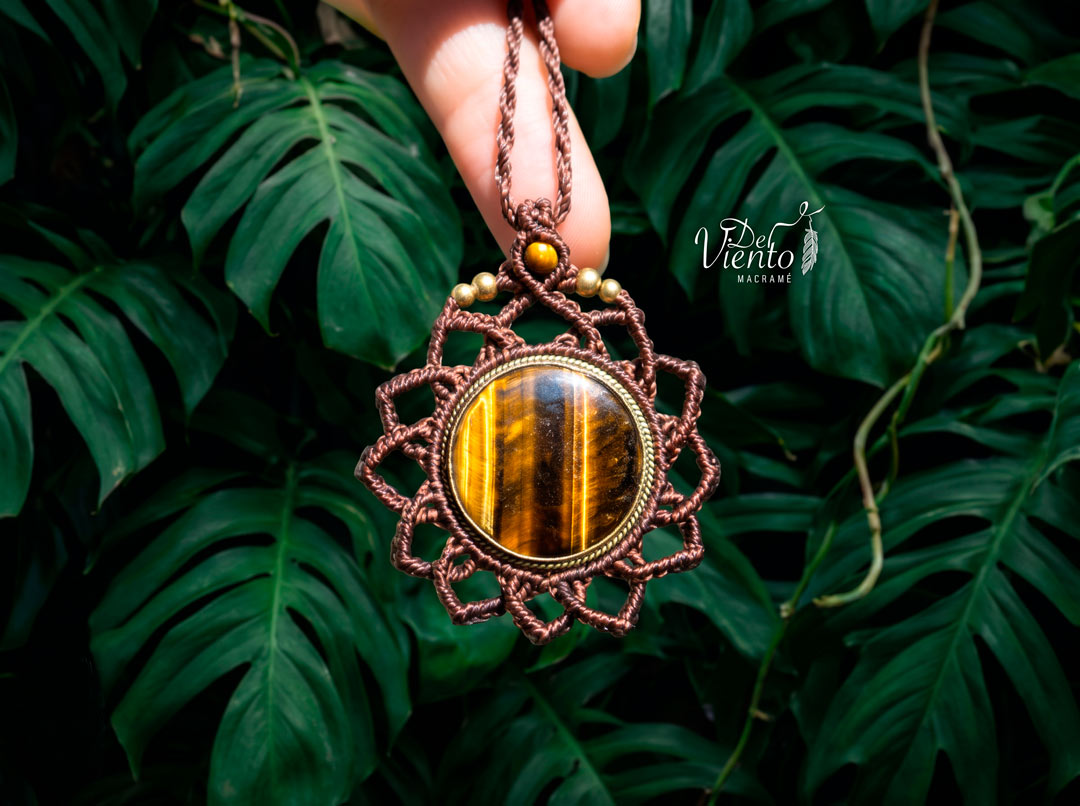Mandala SUKHA con Ojo de Tigre