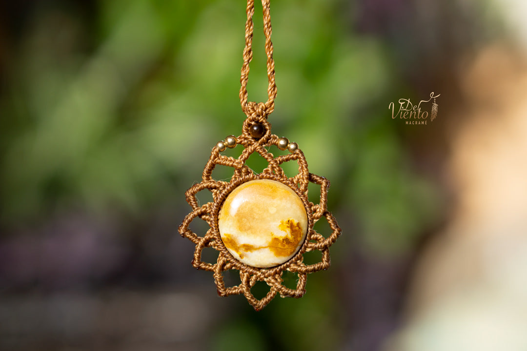 Mandala SUKHA con Onix caramelo