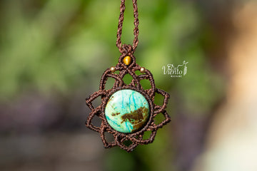 Mandala SUKHA con Crisocola