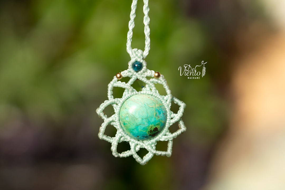 Mandala SUKHA con Crisocola