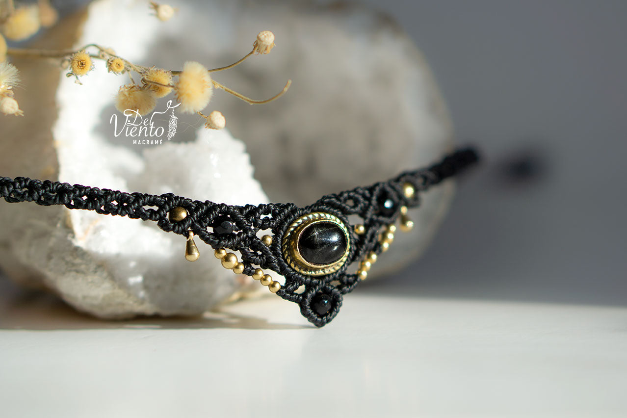 Collar Tiara con Black Star