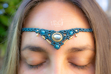 Collar Tiara con Labradorita